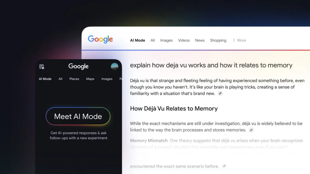 Google tests an AI-Mode on its search engine